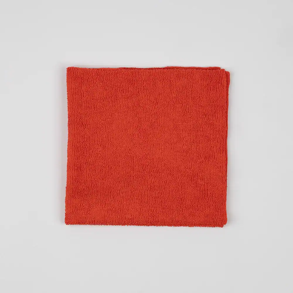 Microtex® - Shop Towel - 87% Polyester / 13% Polyamide - 16" x 16", red