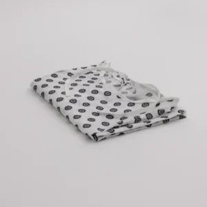 Economy Patient Gown - 55% Cotton / 45% Polyester - sweep-58, White